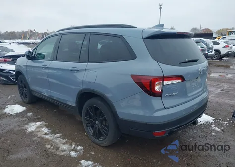 2022 Honda Pilot Awd Black Edition из США, поврежденный, VIN 5FNYF6H71NB082190